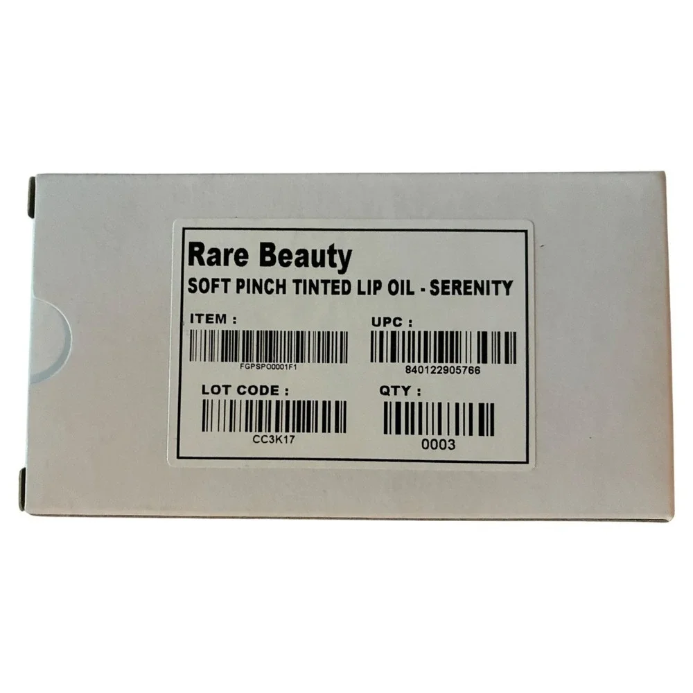 Rare Beauty Soft Pinch Tinted Lip Oil Serenity Cool Pink Hydrating Gloss‎ Stain